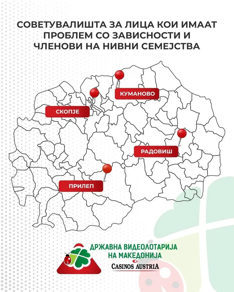 ИГРАЈ ОДГОВОРНО: ДВЛМ СО НАЦИОНАЛНА МРЕЖА ЗА ПОДДРШКА И ПРЕВЕНЦИЈА